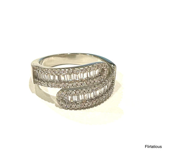 Flirtatious Ring Silver