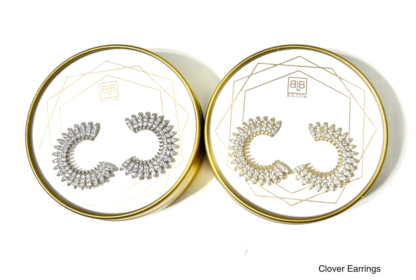 Clover Earrings - Gold