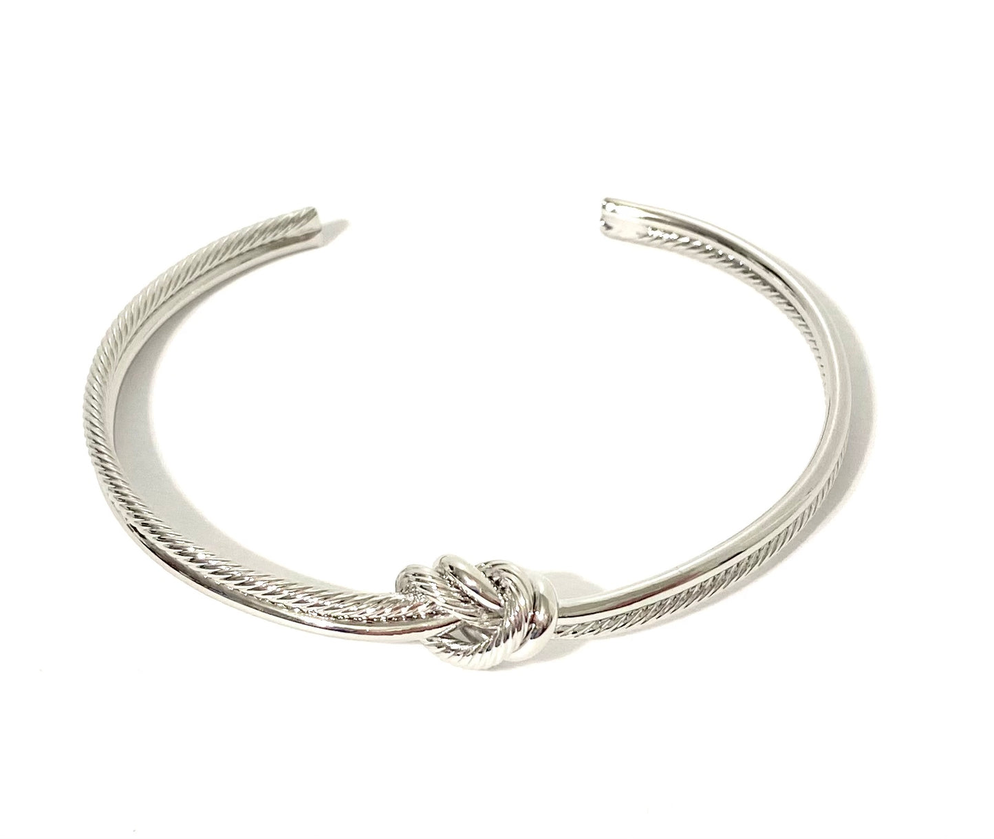 Goddess Cuff - Double Knot Silver
