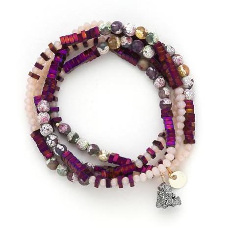 Lila Babe Agate - Purple Passion